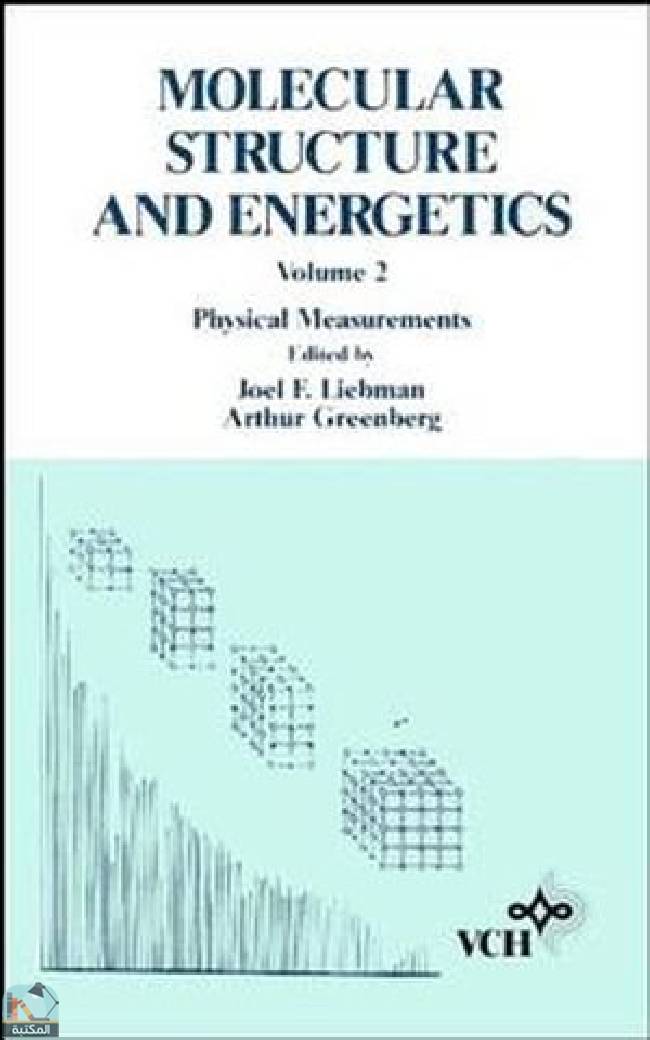 قراءة و تحميل كتاب Molecular Structure and Energetics, Physical Measurements PDF