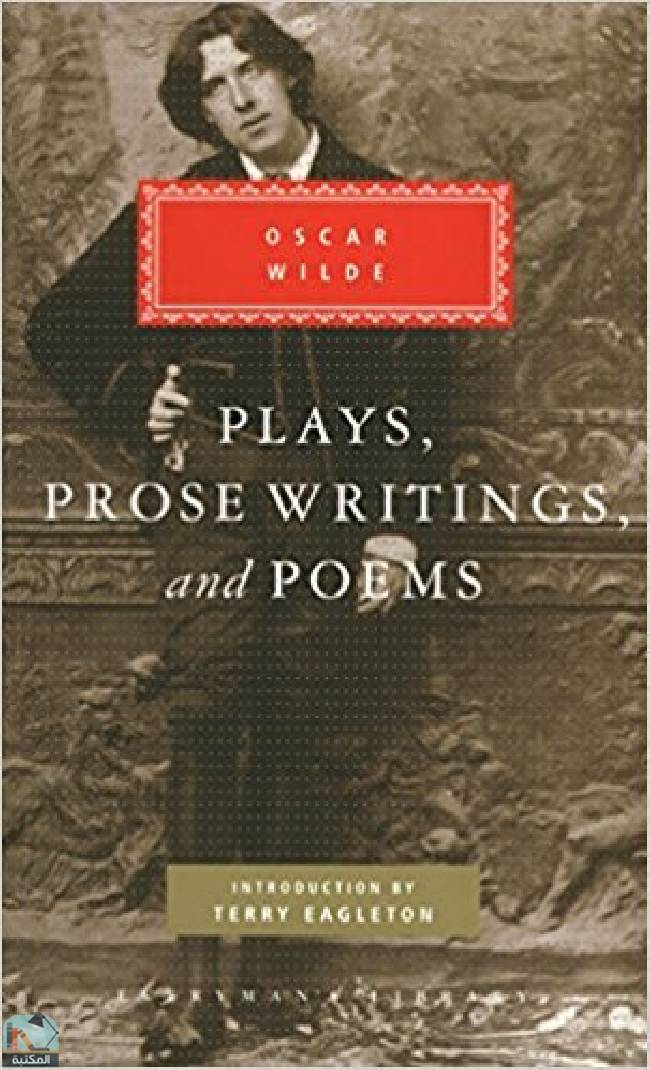❞ كتاب Plays, Prose Writings and Poems ❝  ⏤ أوسكار وايلد