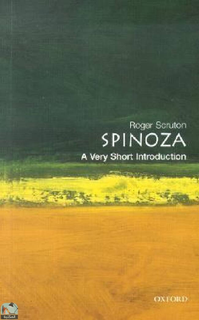 ❞ كتاب Spinoza: A Very Short Introduction ❝  ⏤ روجر سكروتون