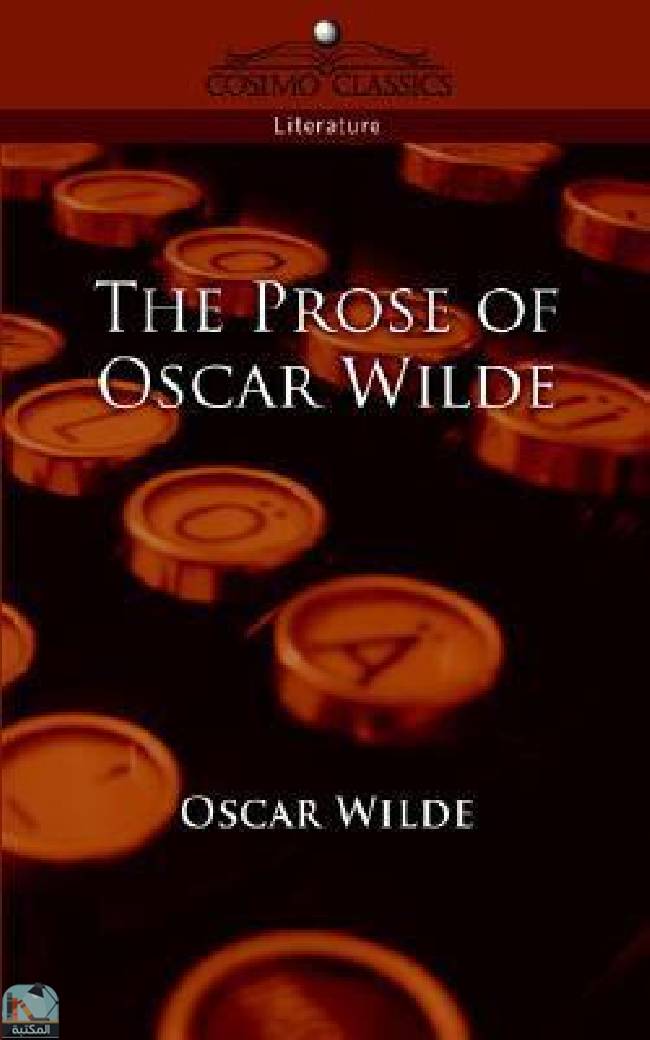 قراءة و تحميل كتابكتاب The Prose of Oscar Wilde PDF