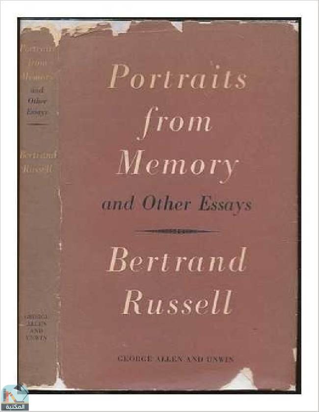 قراءة و تحميل كتابكتاب Portraits From Memory and Other Essays PDF