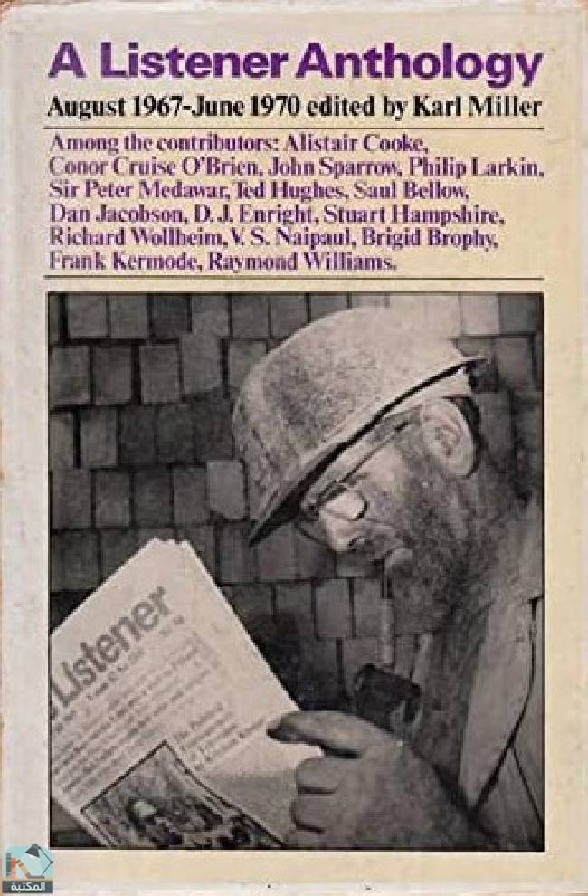 ❞ كتاب A Listener anthology, August 1967 - June 1970 ❝  ⏤ مجموعة من المؤلفين