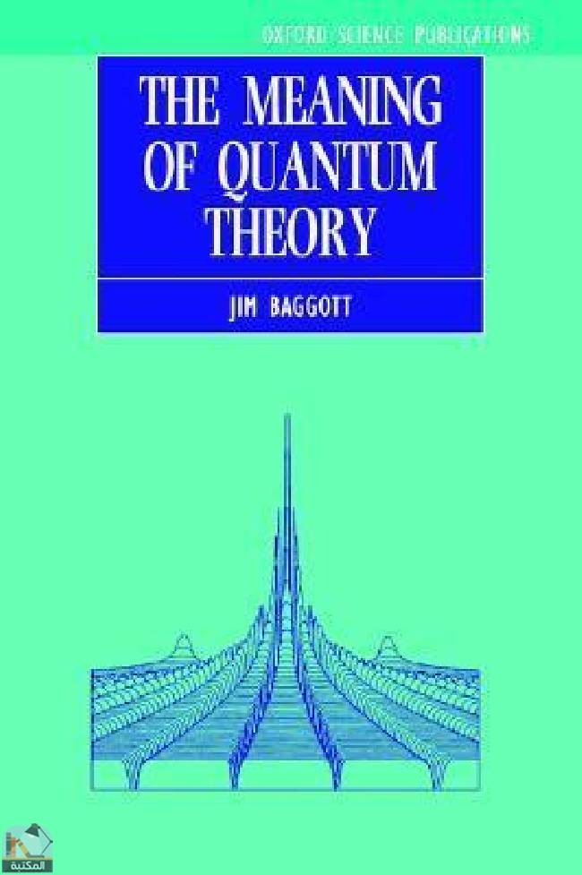 قراءة و تحميل كتابكتاب The Meaning of Quantum Theory: A Guide for Students of Chemistry and Physics PDF