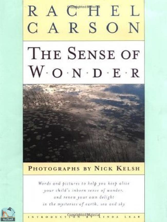❞ رواية The Sense of Wonder ❝  ⏤ راشيل كارسون