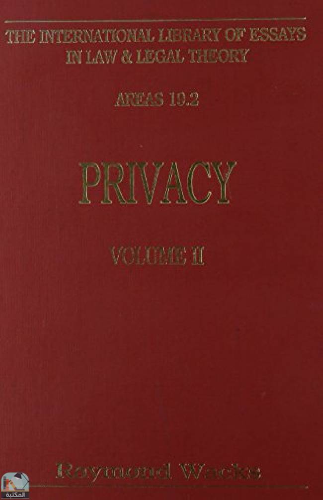 ❞ كتاب Privacy, Vol. 2 ❝  ⏤  ريموند واكس