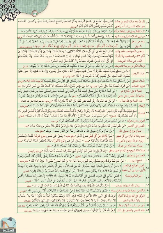 اقتباس 105 من كتاب تفسير العشر الأخير من القرآن الكريم ويليه أحكام تهم المسلم
