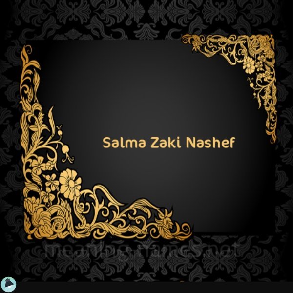 Dr. Salma Zaki Nashef