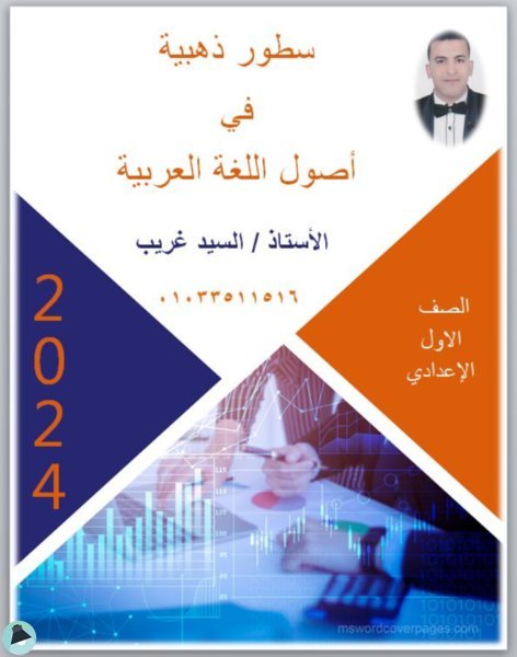 قراءة و تحميل كتابكتاب سطور ذهبية في أصول اللغة العربية  PDF