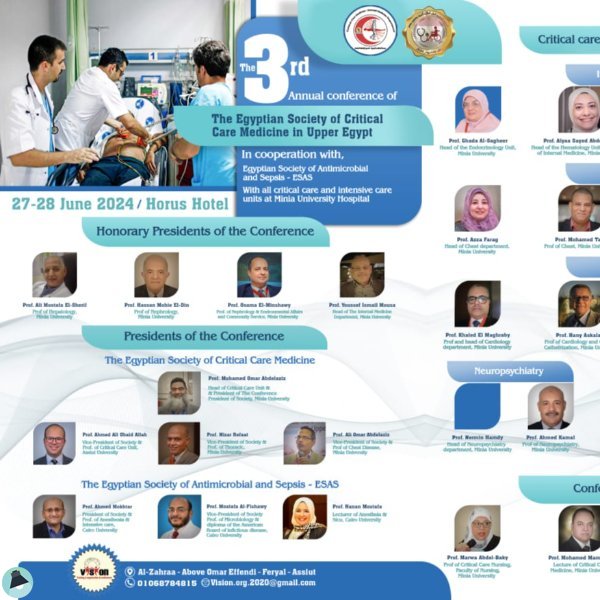 المؤتمر الدوري الثالث للجمعية المصرية لطب الحالات الحرجة