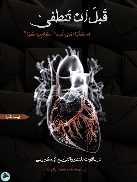 ❞ كتاب قبل أن تنطفئ ❝  ⏤ ندى أنعم