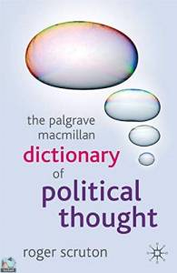 The Palgrave MacMillan Dictionary of Political Thought 